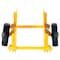 Vestil Yellow Adjustable Panel Dolly 1000 lb Capacity Glass-Filled Casters PLDL-ADJ-8GFN - alternate 3